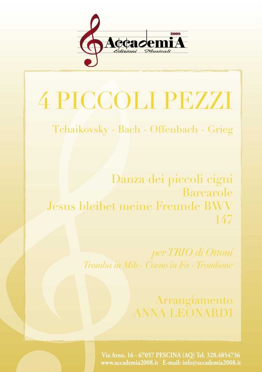 4 PICCOLI PEZZI - Anna Leonardi