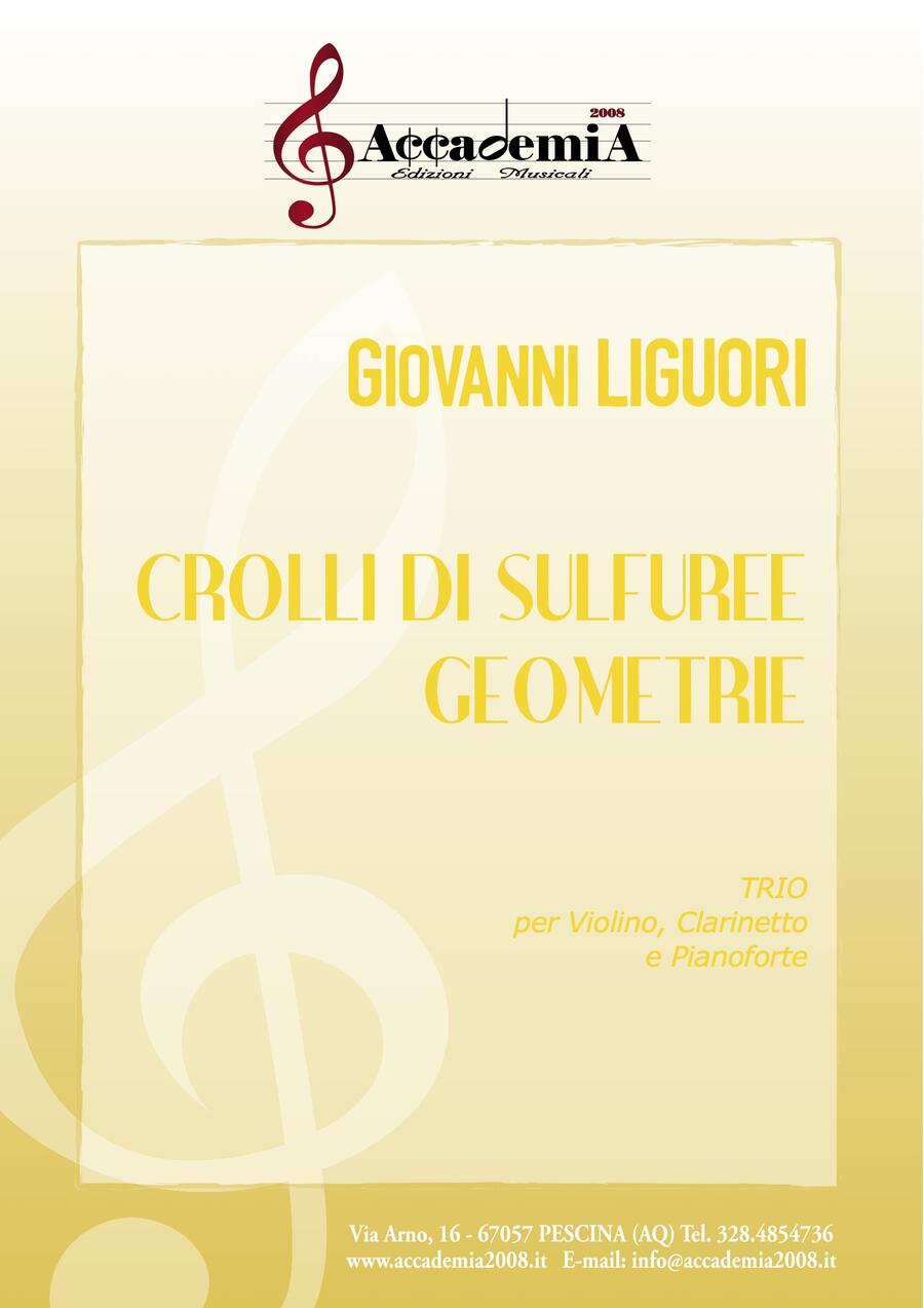 CROLLI DI SULFUREE GEOMETRIE - Giovanni Liguori