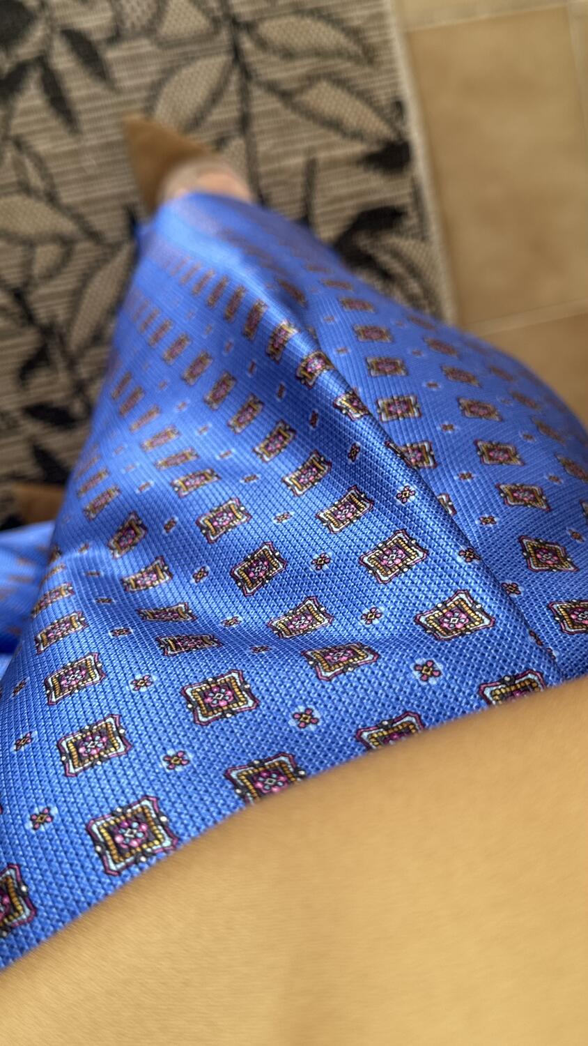 Pantalone Mikado geometrico 