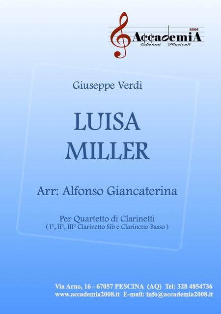 LUISA MILLER - Alfonso Giancaterina / Giuseppe Verdi