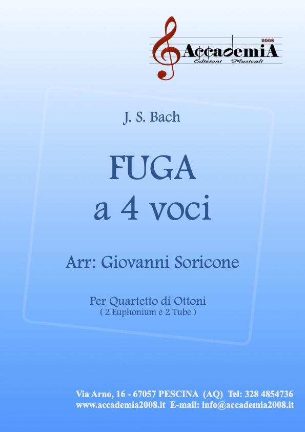 FUGA A 4 VOCI - Giovanni Soricone / Johann Sebastian Bach