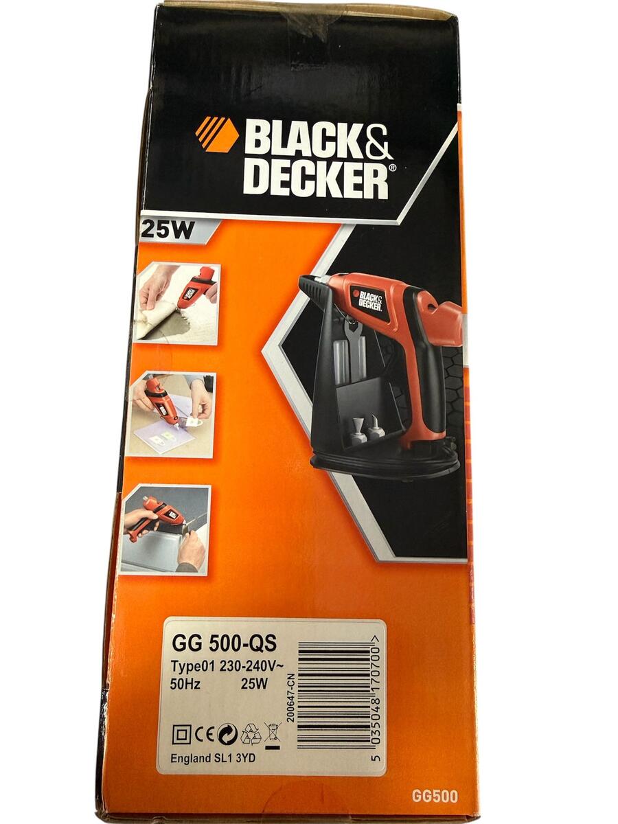 Pistola incollatrice senza filo Black&Decker 25 watt GG50QS