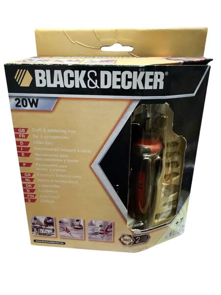 Saldatore ed incisore a caldo 20 watt Black&Decker