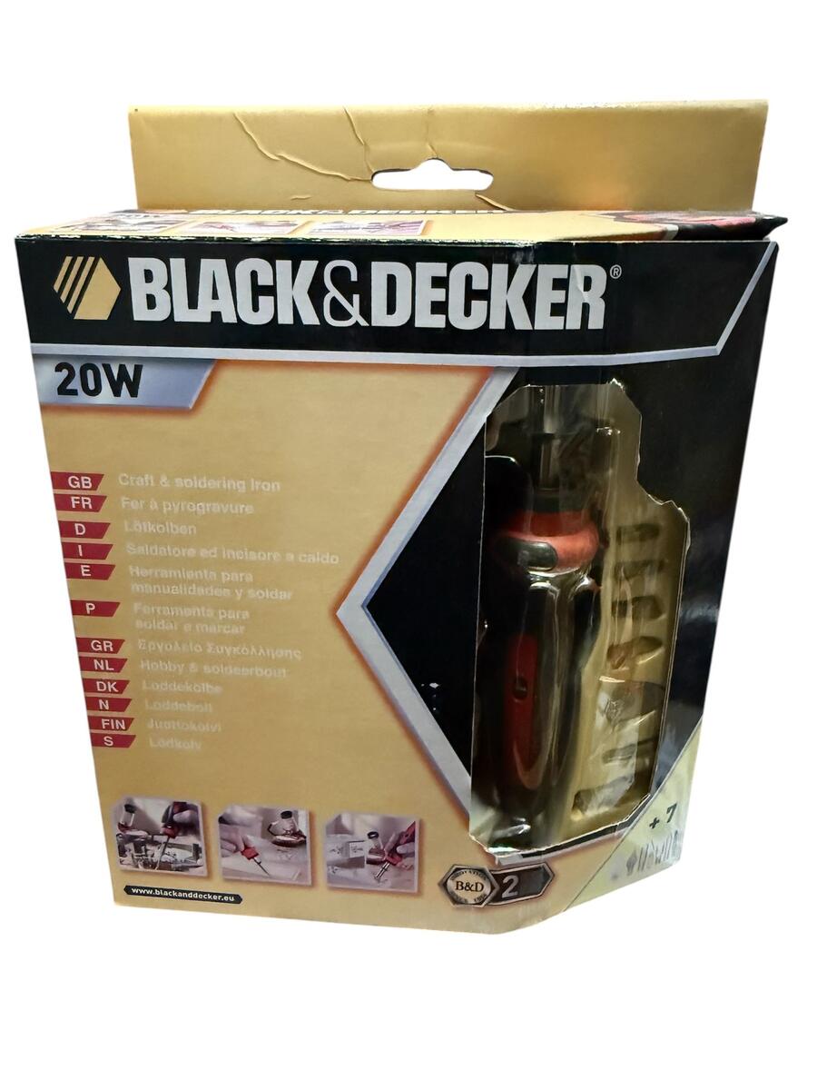 Saldatore ed incisore a caldo 20 watt Black&Decker
