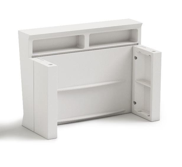 Bancone Bar Luminoso per Esterno MARVY al LED in Polietilene di Lyxo Design - Offerta di Mondo Materasso