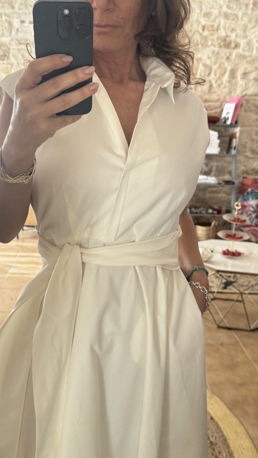 Abito chemisier Sofia White 