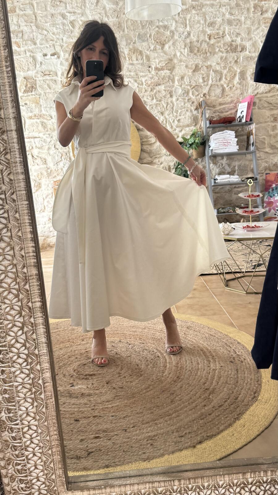 Abito chemisier Sofia White 