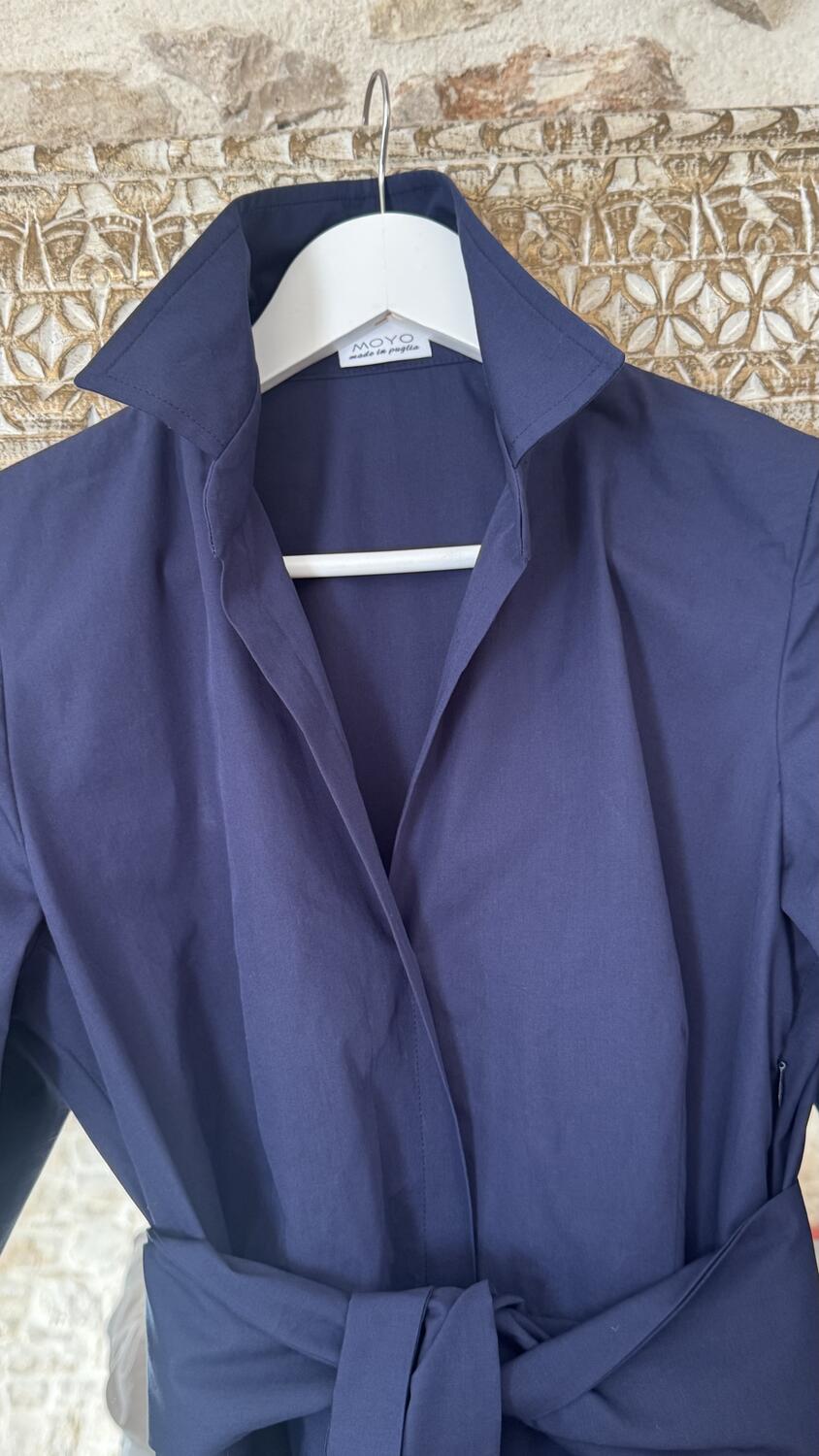 Abito chemisier Sofia Blue 