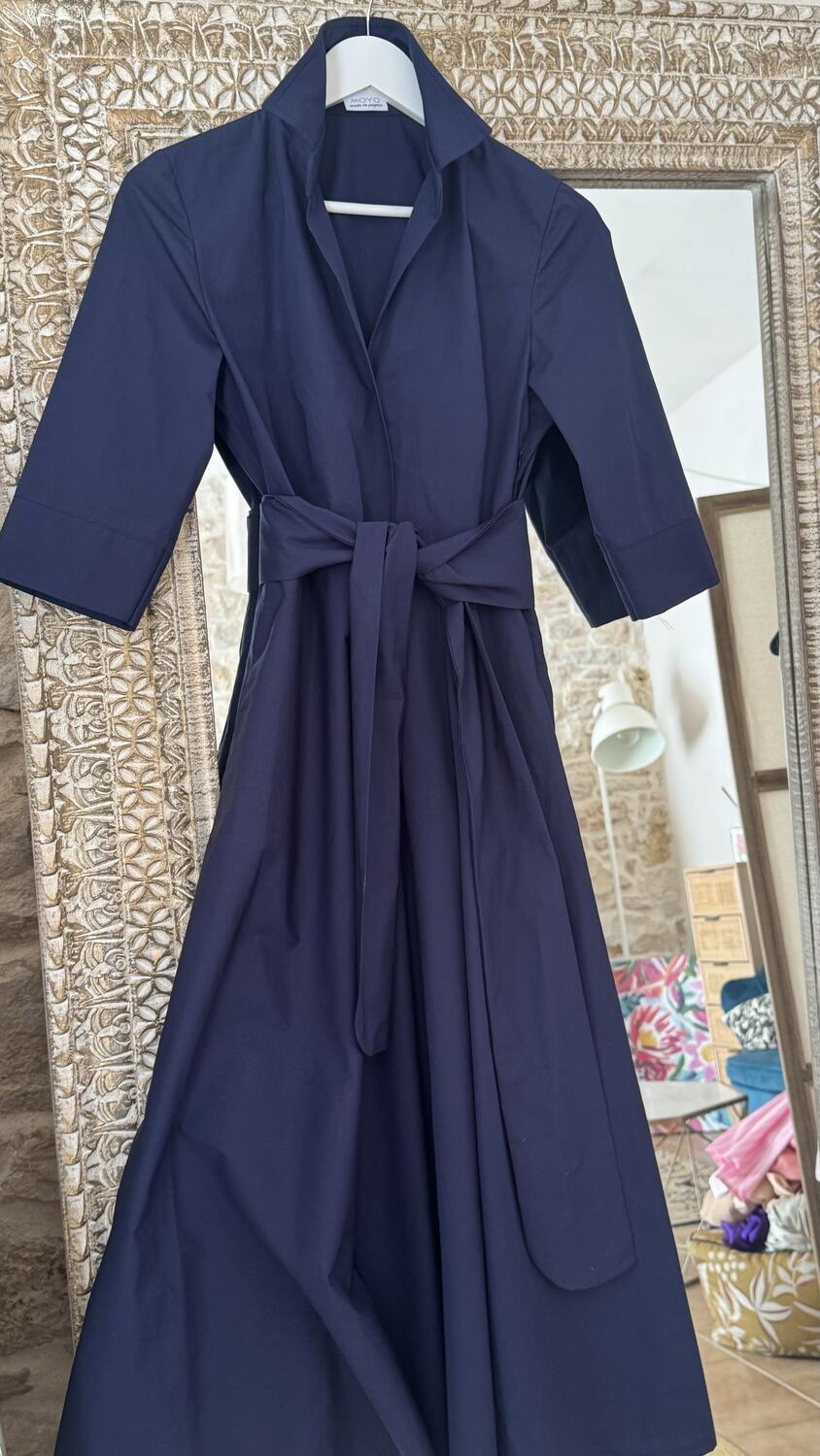 Abito chemisier Sofia Blue 