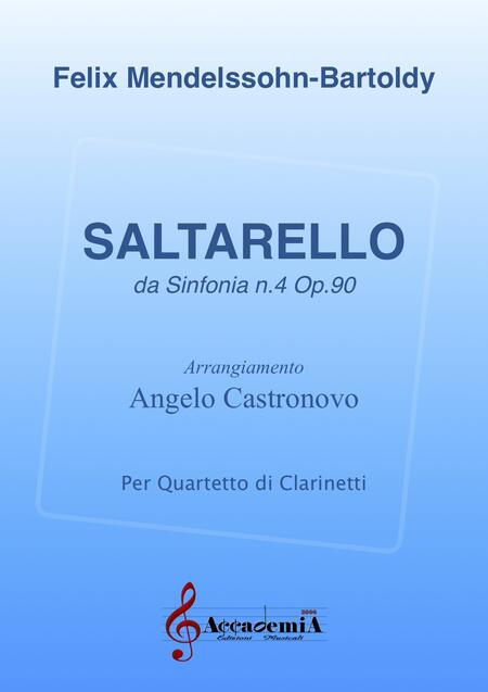 SALTARELLO da Sinfonia N.4 Op.90 - Angelo Castronovo / Felix Mendelssohn Bartholdy