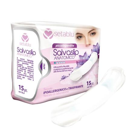 SETABLU SALVASLIP ANATOMICO 15 PEZZI (Confezione da 48 pezzi) 