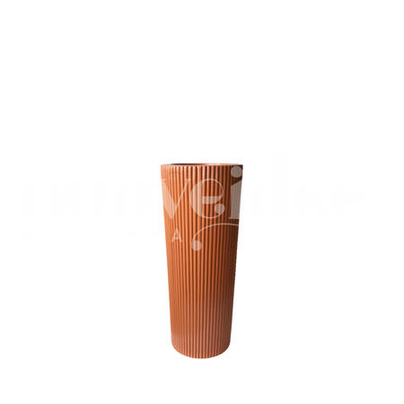  VASO SAMUI CERAMICA H 28.5 * Ø 11 CM TERRACOTTA