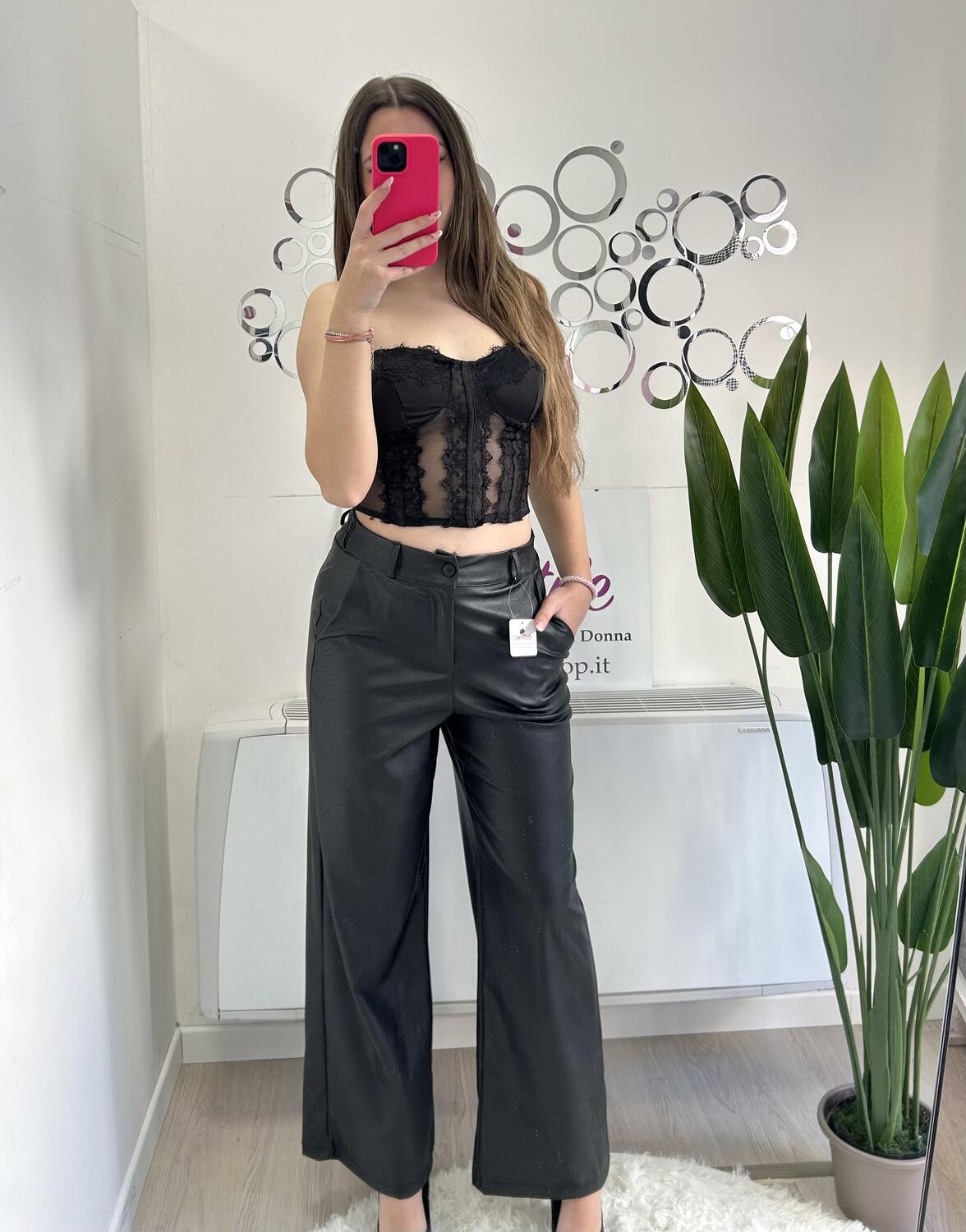 NOVITÀ Panta palazzo in eco pelle