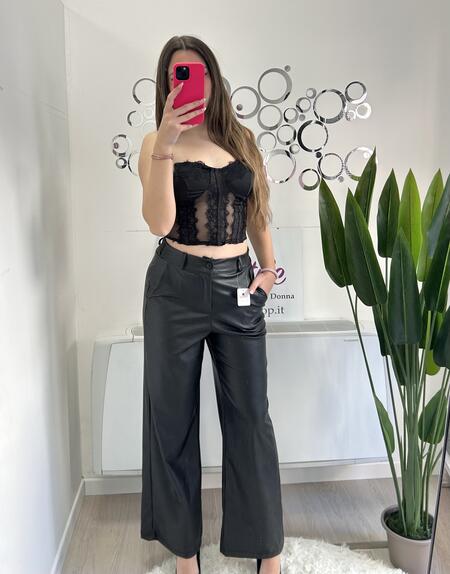 NOVITÀ Panta palazzo in eco pelle