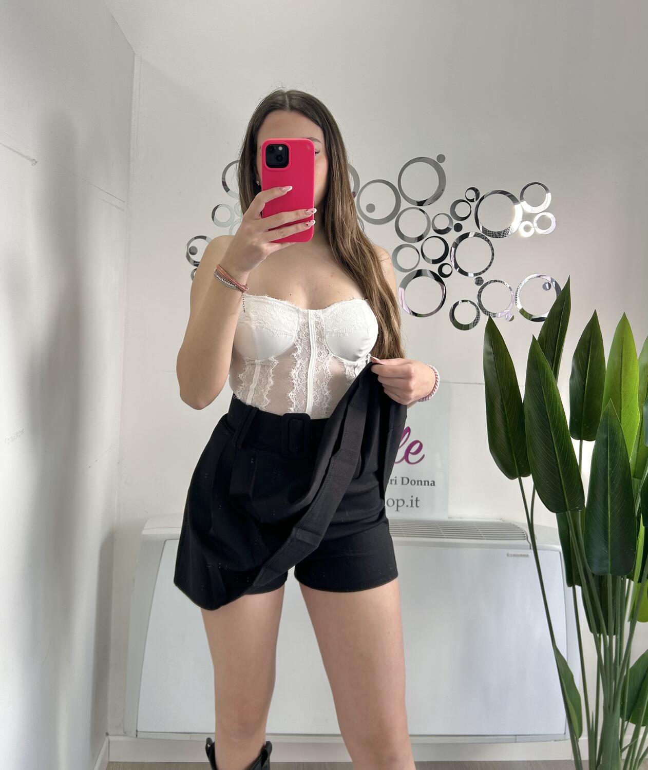 NOVITÀ Gonna a pieghe con cintura