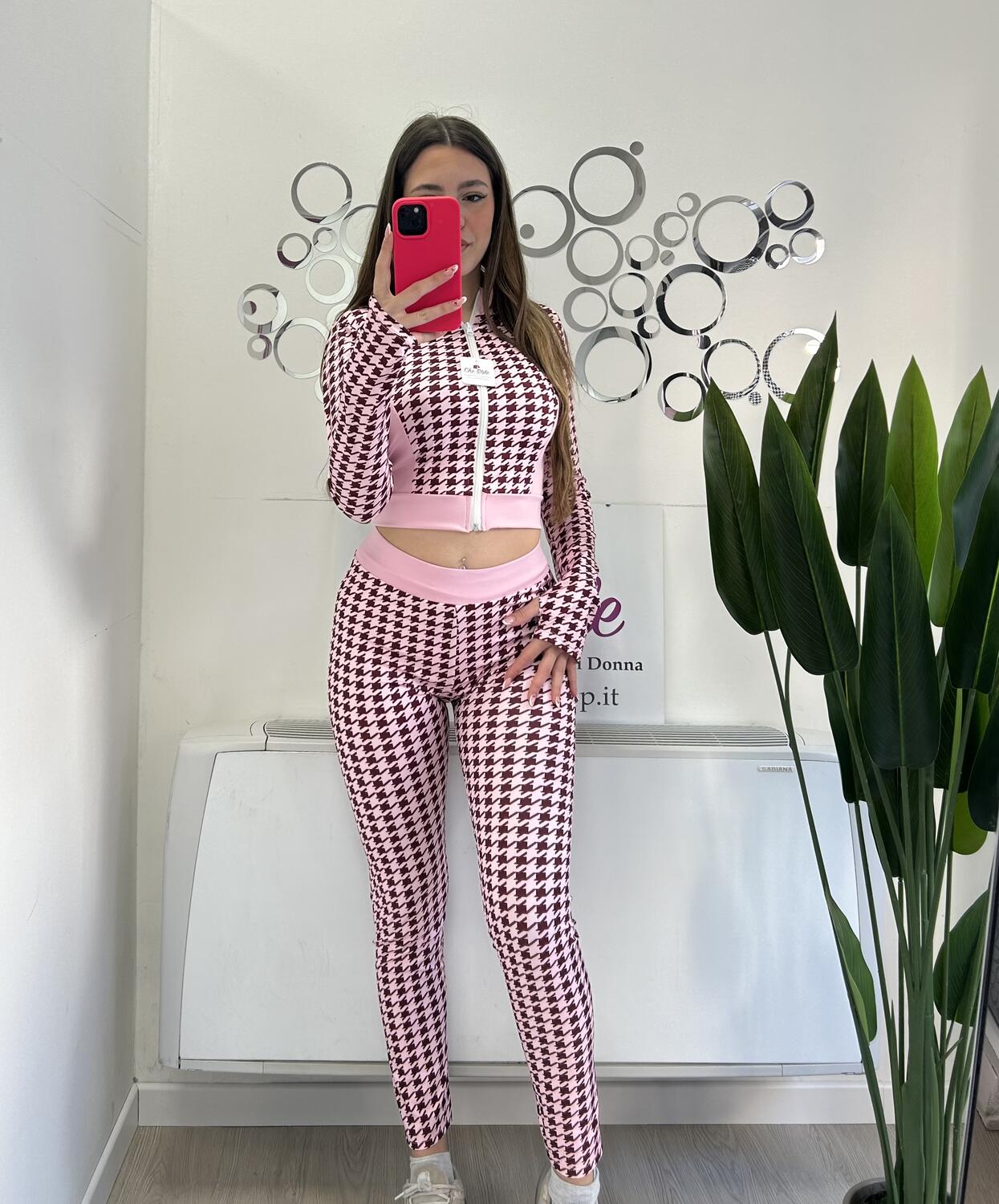 NOVITÀ Completo skinny pied de poule