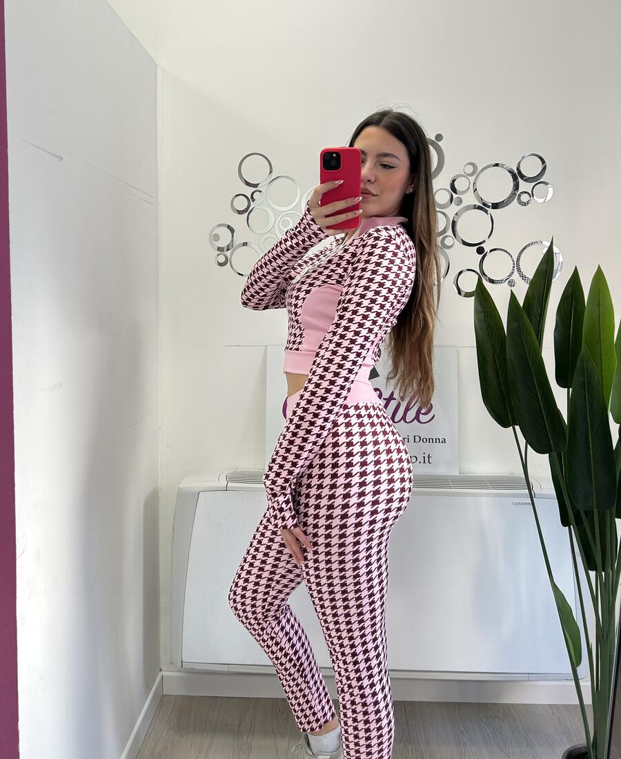 NOVITÀ Completo skinny pied de poule