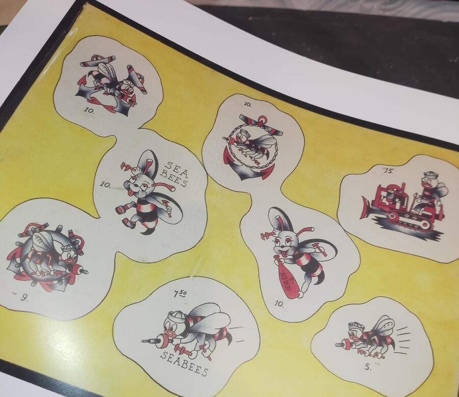 Bert Grimm - The Bert Grimm Tattoo Museum Collection (damaged copy)