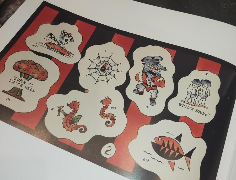 Bert Grimm - The Bert Grimm Tattoo Museum Collection (damaged copy)