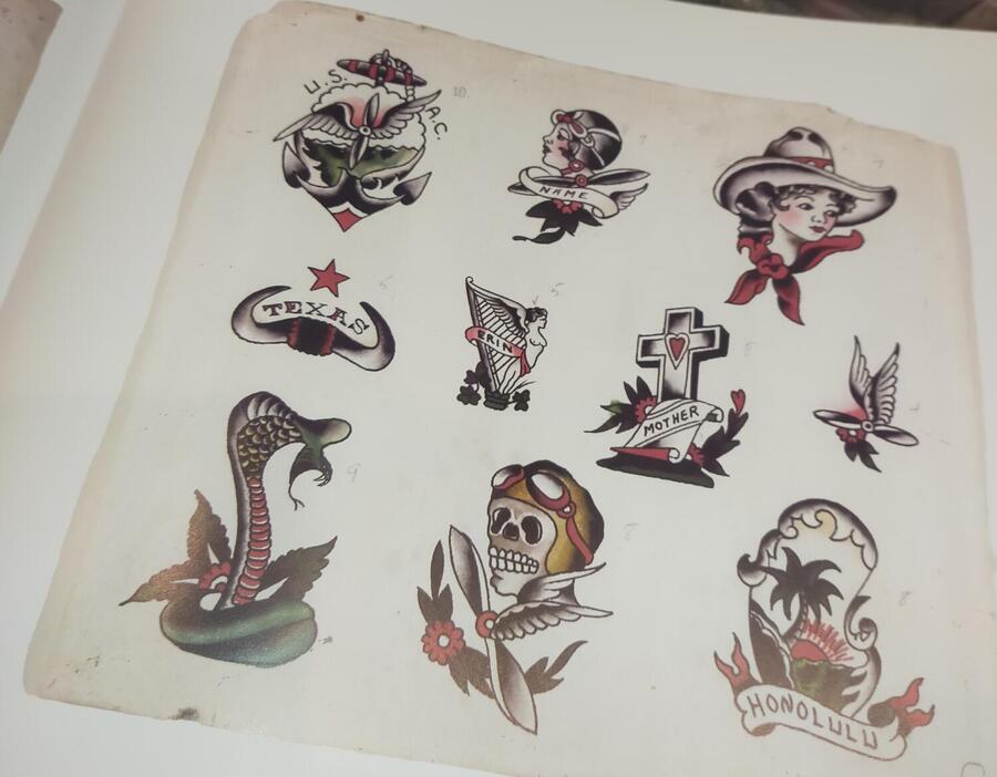 Bert Grimm - The Bert Grimm Tattoo Museum Collection (damaged copy)