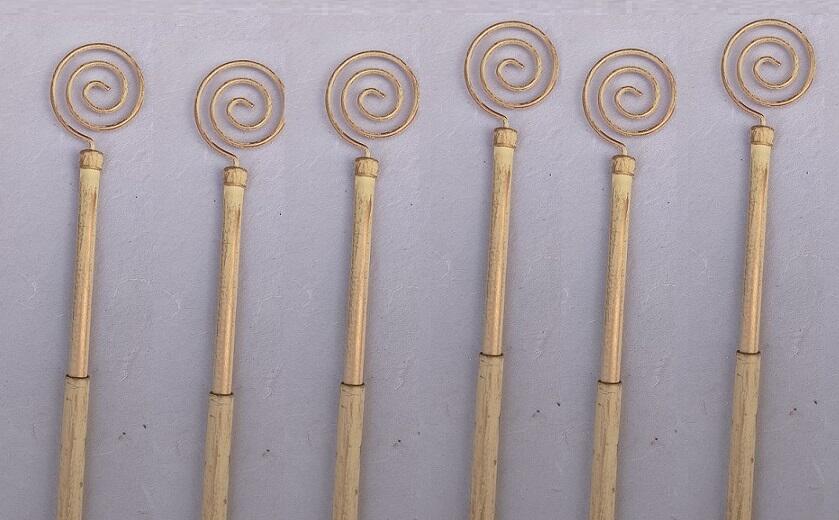 6 Bastoni per Tende Estensibili 60-80cm - Stile Shabby Chic