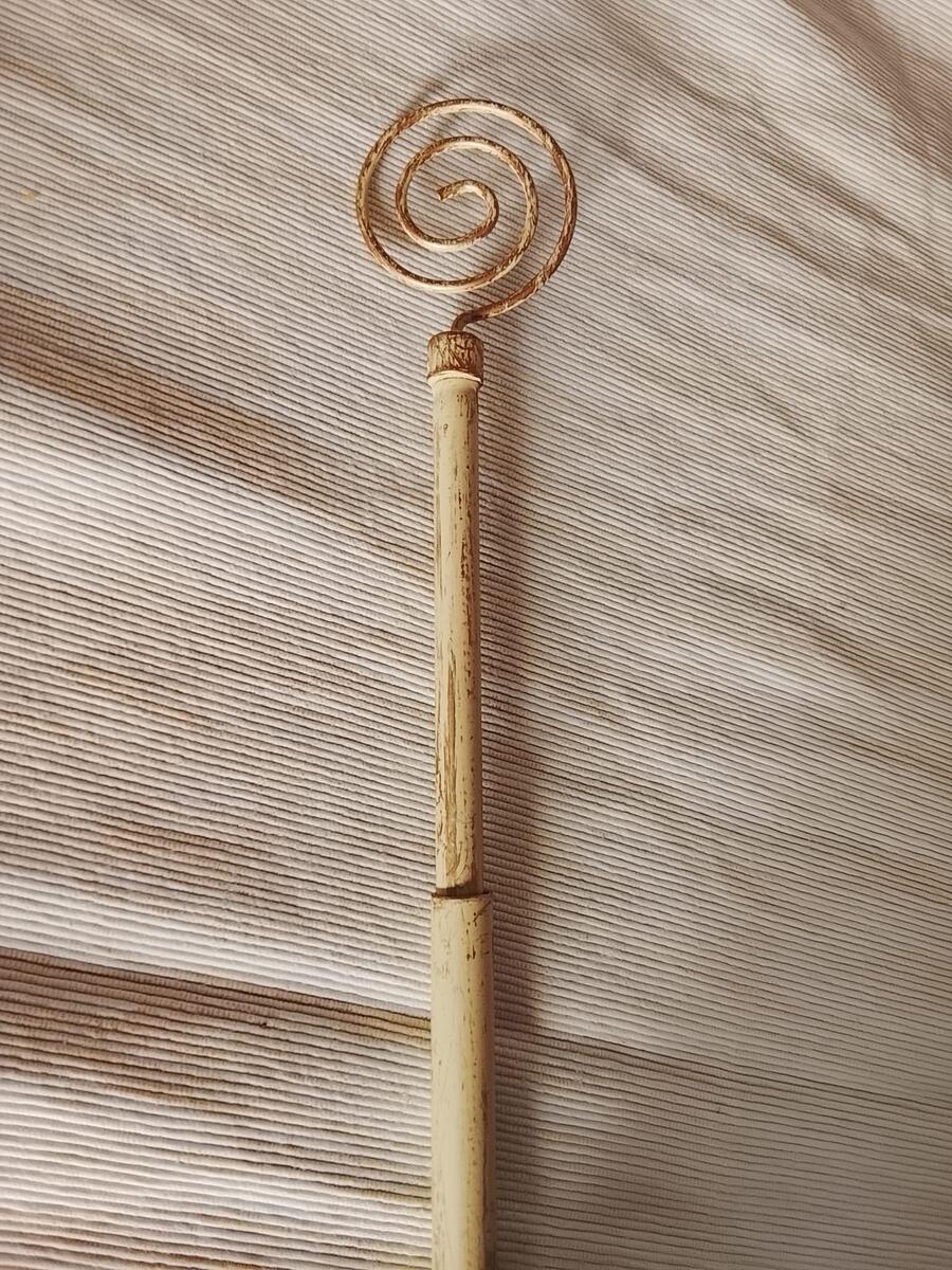 6 Bastoni per Tende Estensibili 60-80cm - Stile Shabby Chic