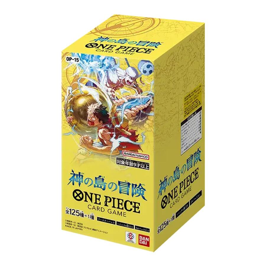 PREORDINE One piece OP15 adventure on Kami's island box (24 bustine)