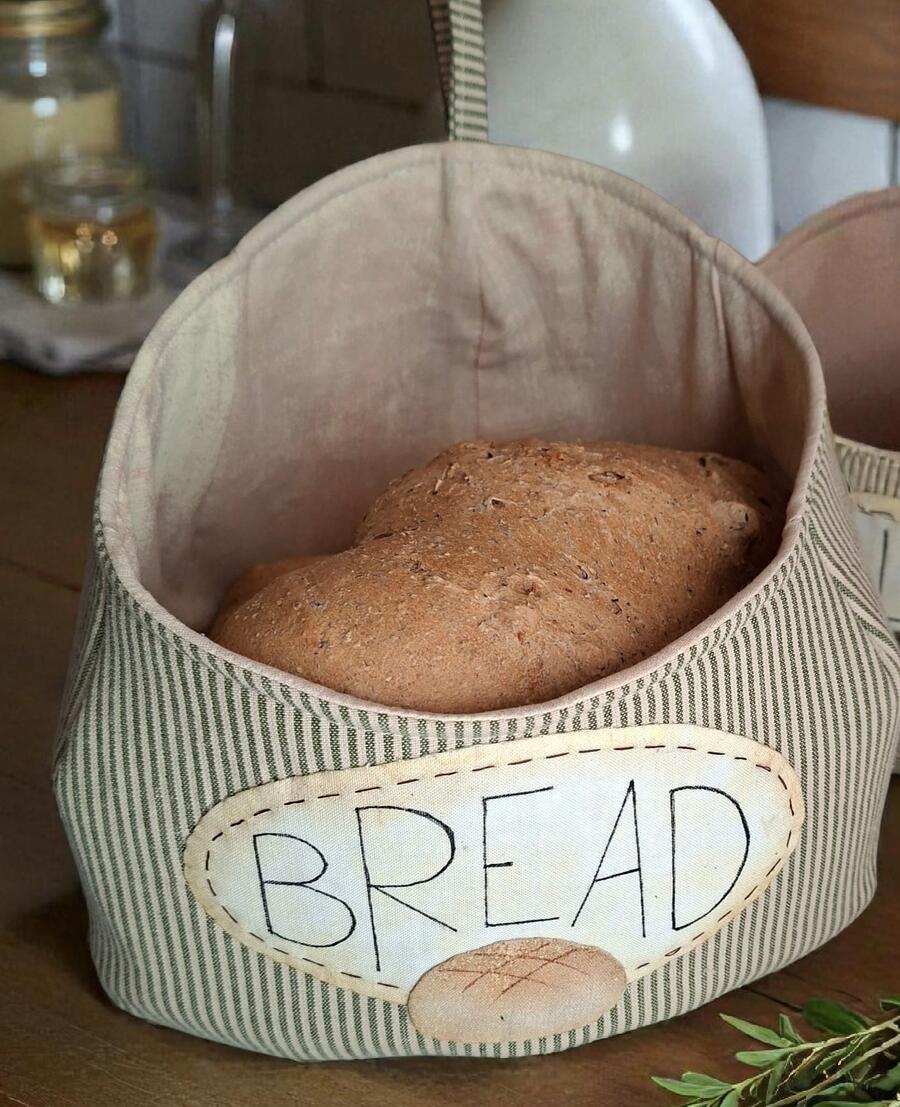 Cartamodello cestino Bread&Apples
