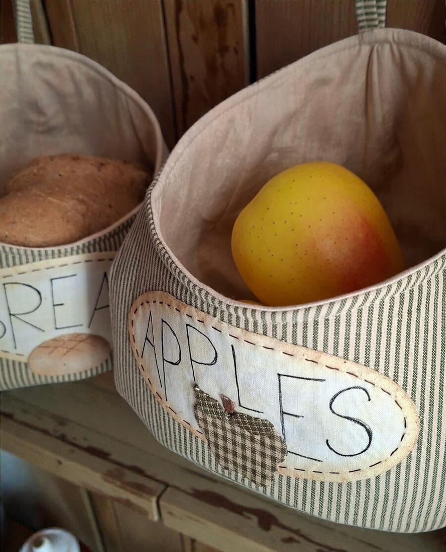 kit di un cestino Bread&Apples 