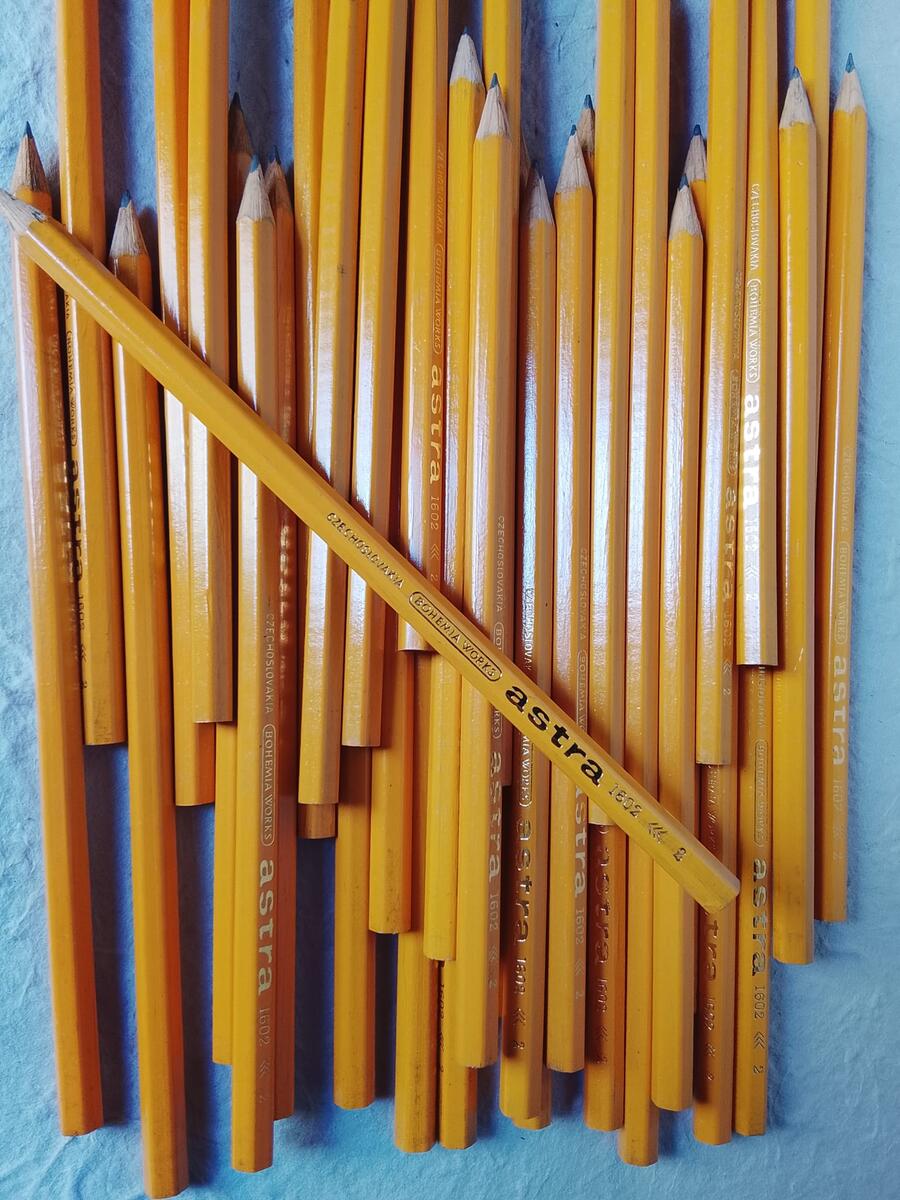 Set 12 Matite Vintage Astra Bohemia Works 1602 – Cecoslovacchia 
