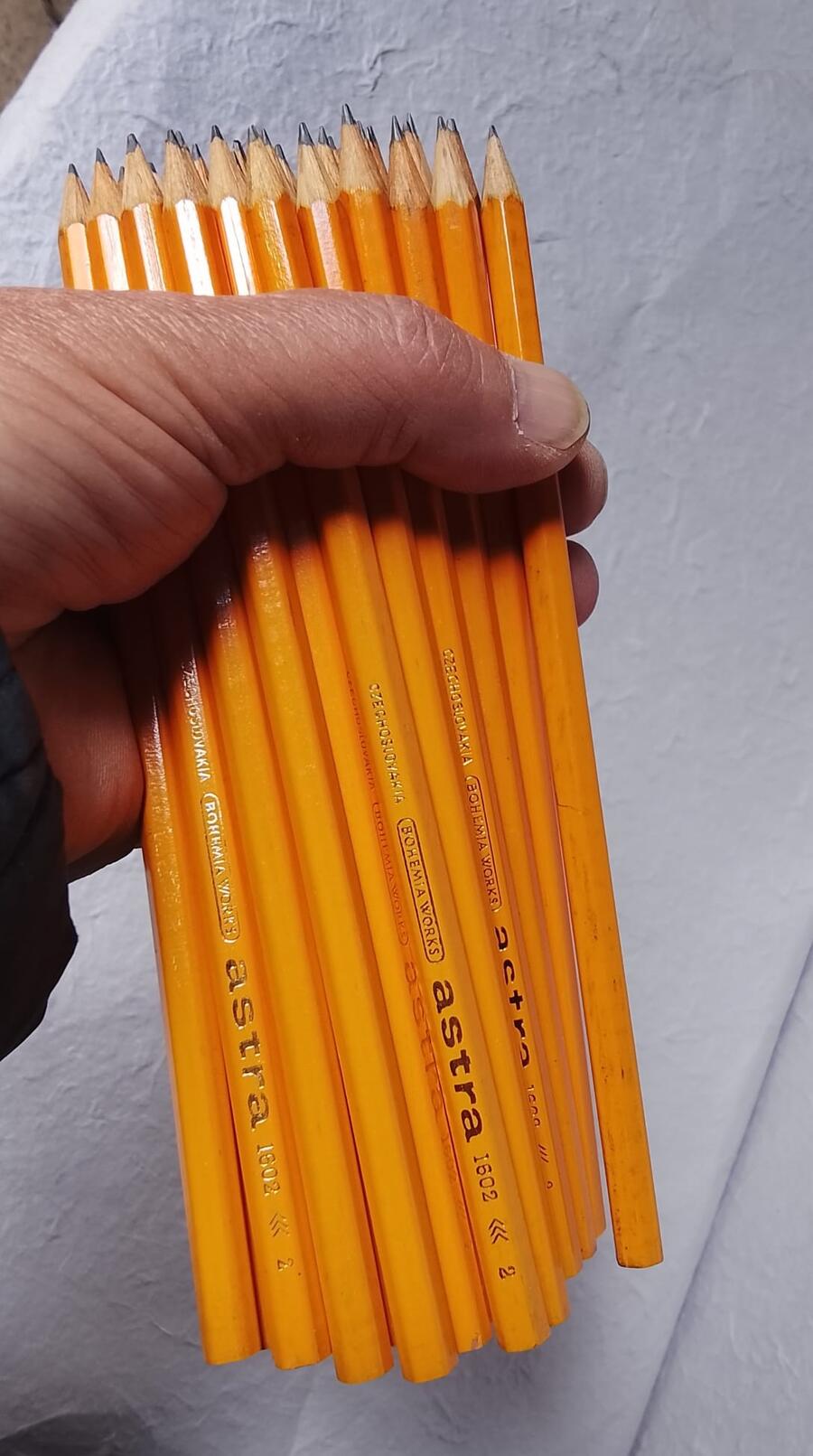 Set 12 Matite Vintage Astra Bohemia Works 1602 – Cecoslovacchia 