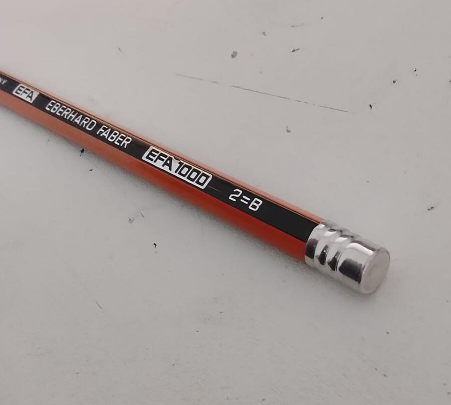 12 Matite Vintage Eberhard Faber EFA 1000 2=B - Germany