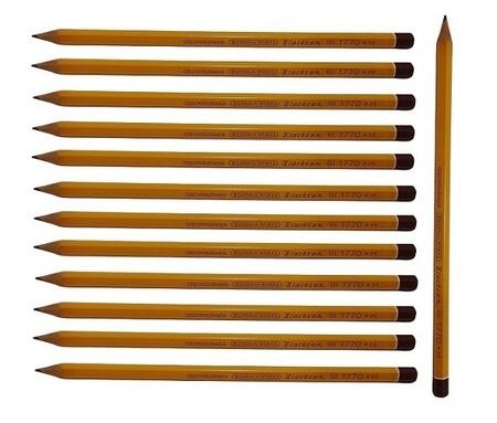 12 Matite Bohemia Works Blacksun 1770 – Gradazione H