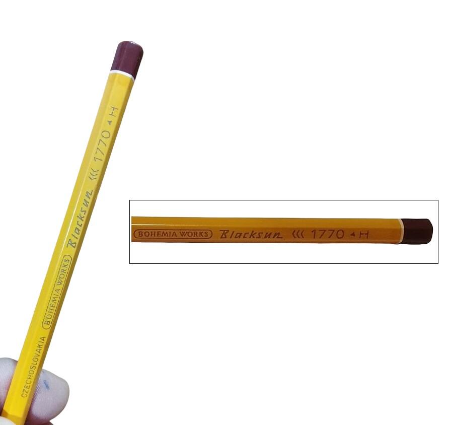 12 Matite Bohemia Works Blacksun 1770 – Gradazione H