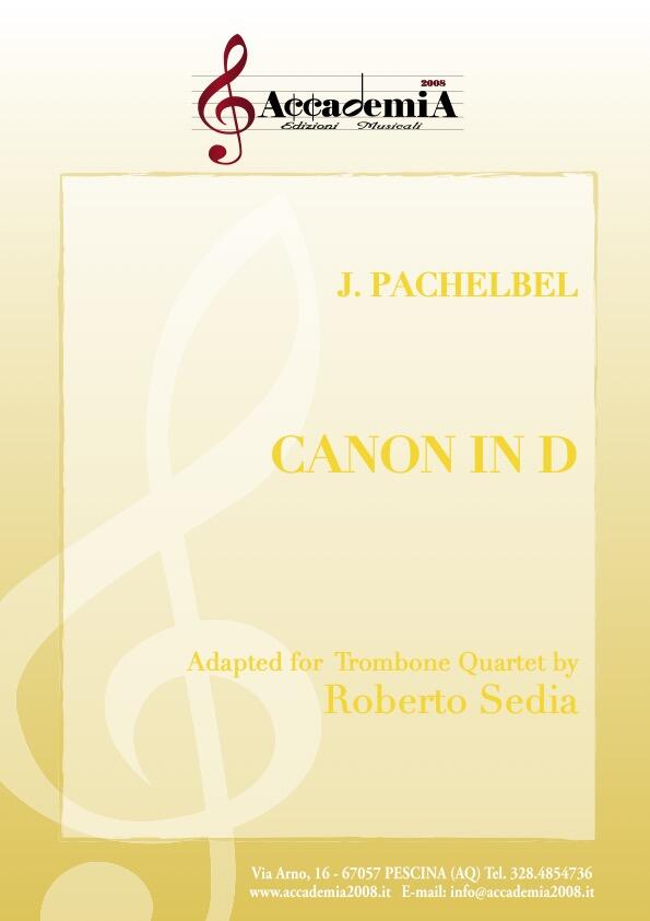 CANON IN D - Roberto Sedia / Johann Pachelbel