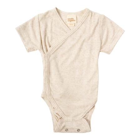 Body Avvolgente Maniche Corte in Tencel™ e Lino – Morbido, Fresco e Delicato