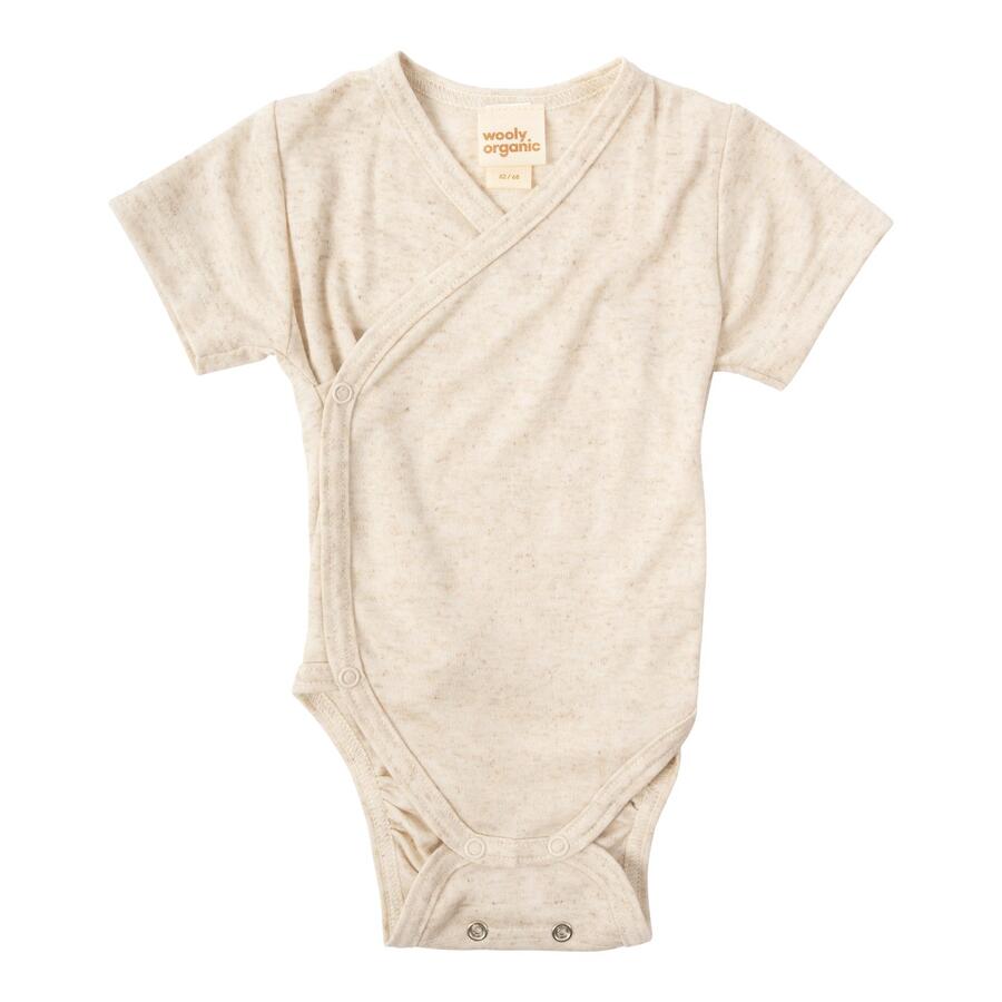 Body Avvolgente Maniche Corte in Tencel™ e Lino – Morbido, Fresco e Delicato