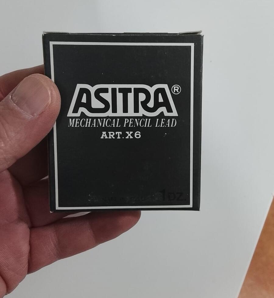 144 Mine ASITRA 0.5 H (12 Tubetti) - Vintage 1973 - Sigillate Prezzo Lire - NOS