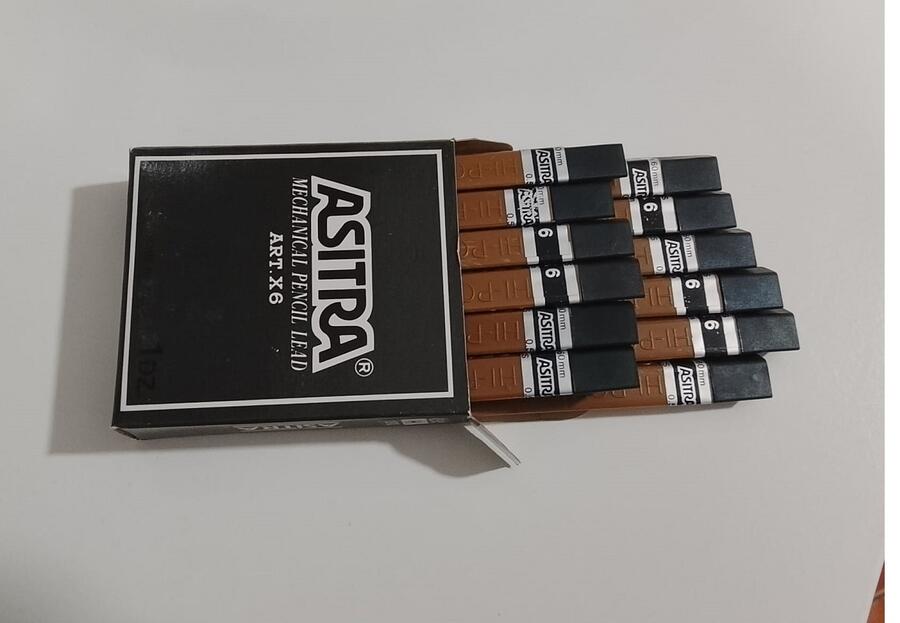 144 Mine ASITRA 0.5 H (12 Tubetti) - Vintage 1973 - Sigillate Prezzo Lire - NOS