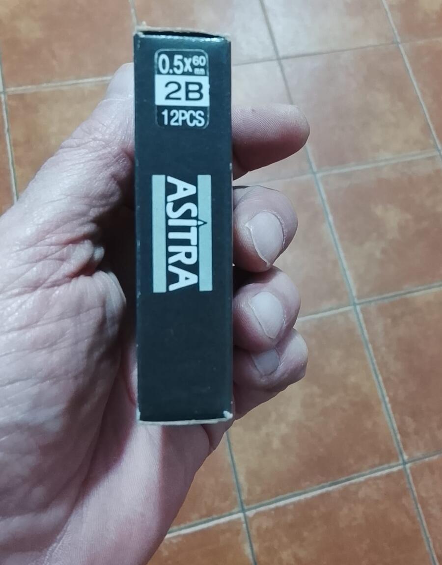 144 Mine ASITRA 0.5 2B (12 Tubetti) - Vintage 1973