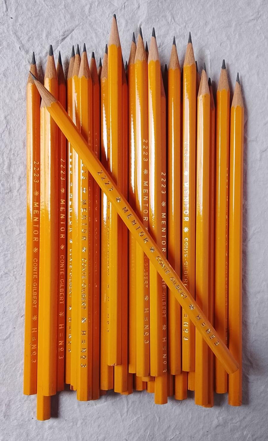 12 Matite Mentor Conté-Gilbert 2223 - Gradazione H