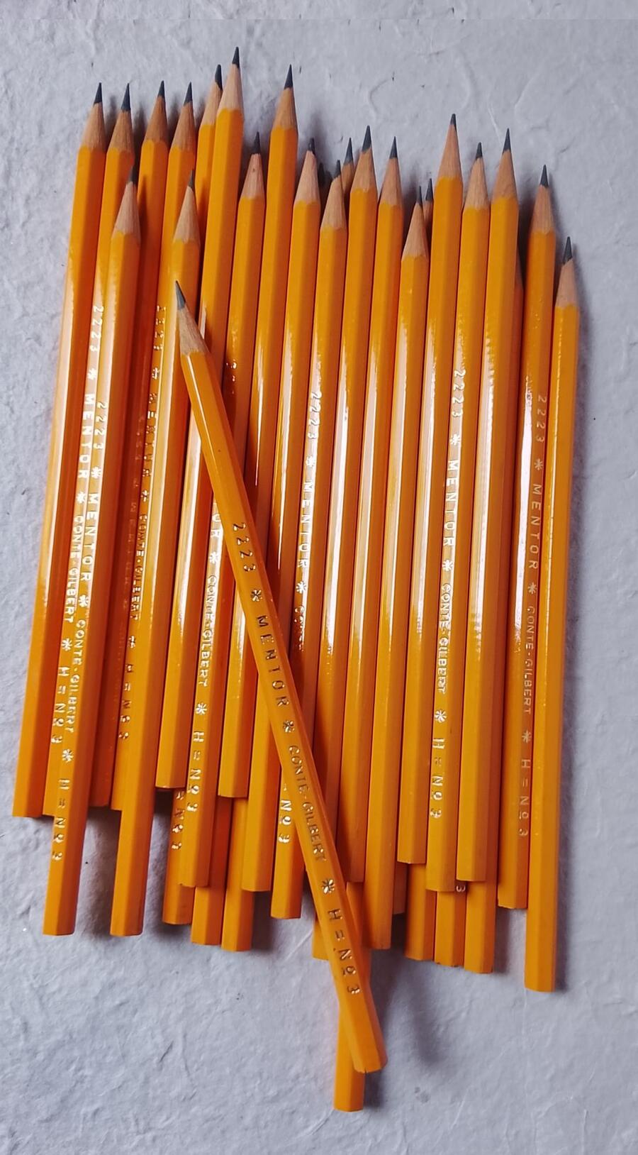 12 Matite Mentor Conté-Gilbert 2223 - Gradazione H