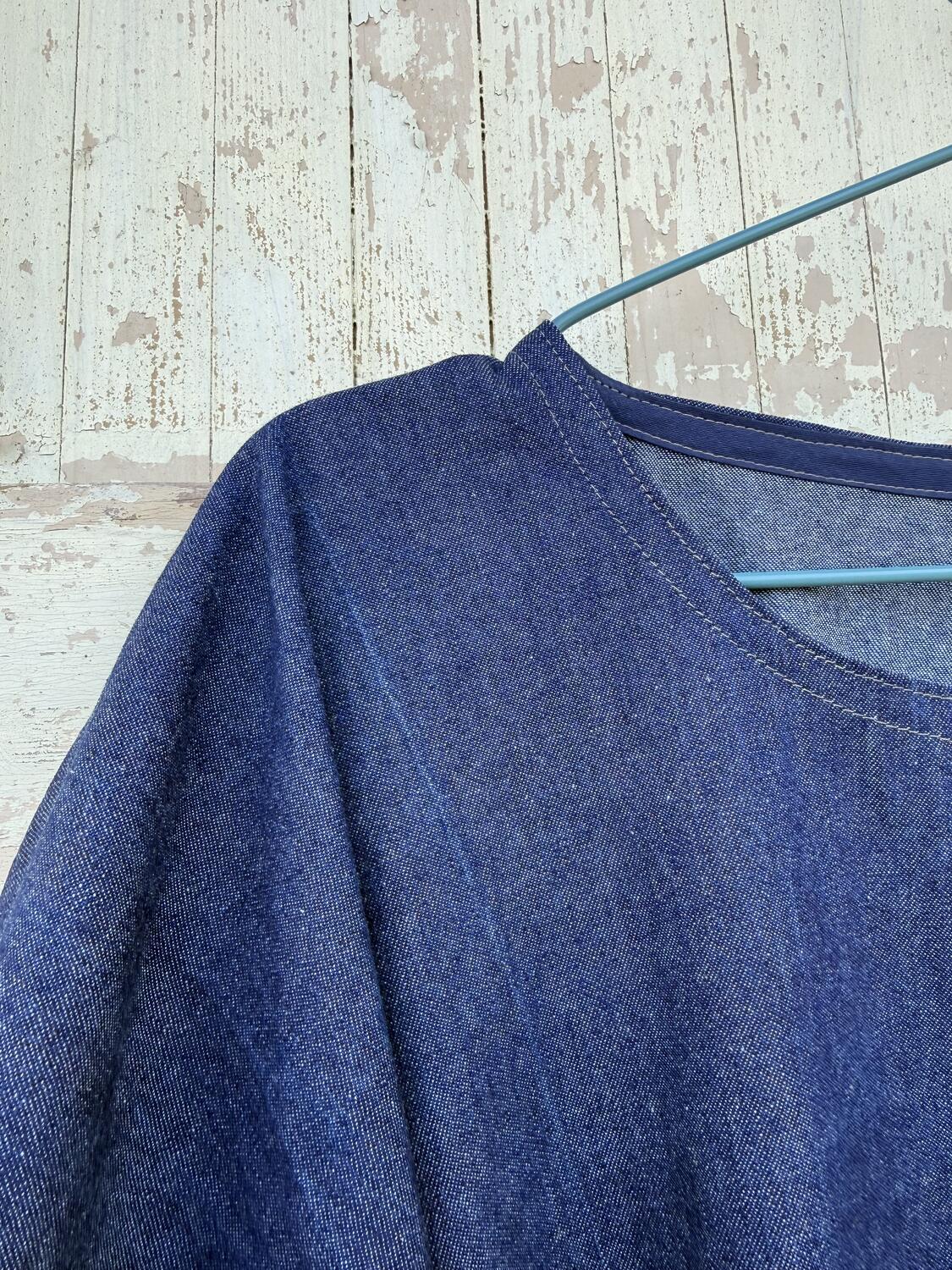 Camicia in jeans over