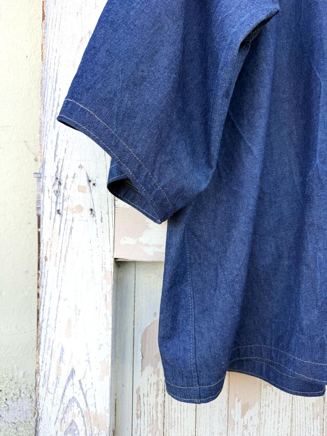 Camicia in jeans over