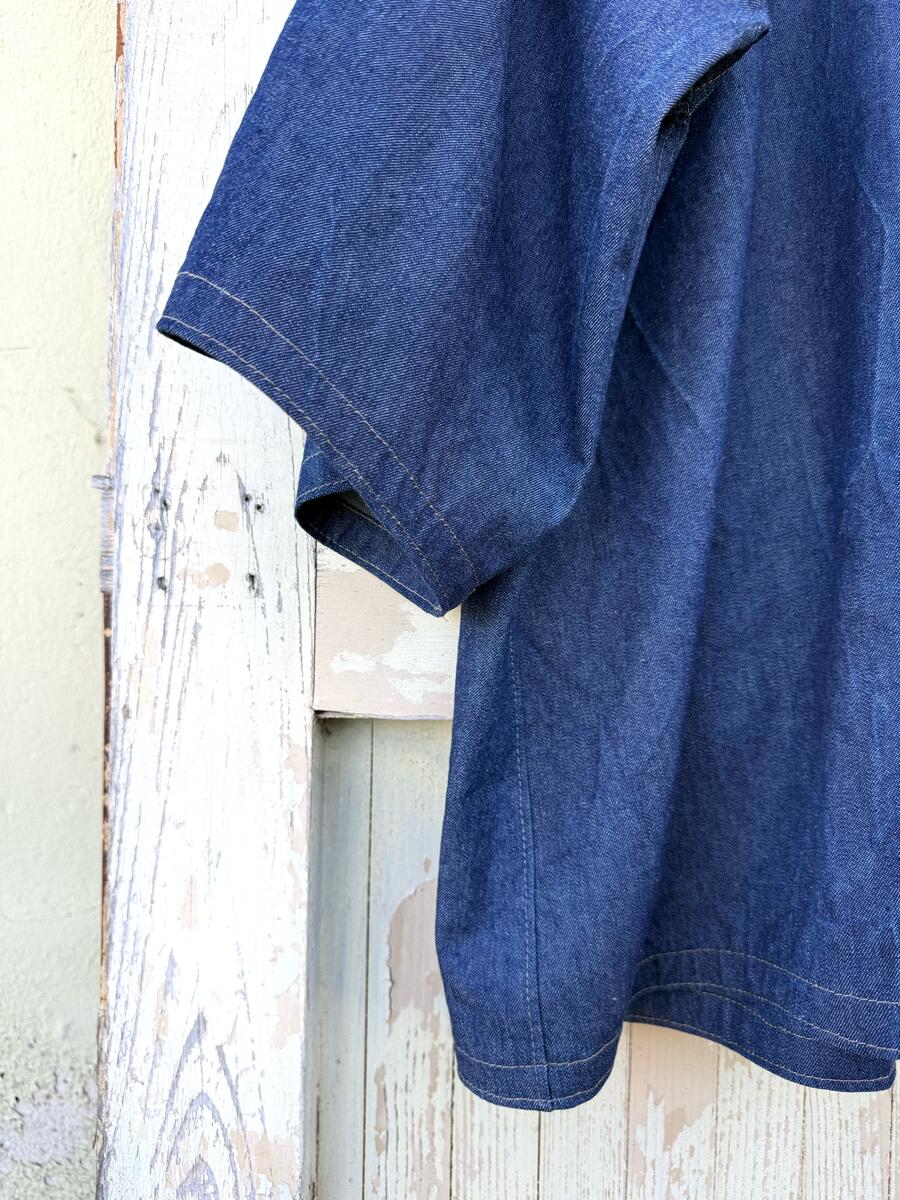 Camicia in jeans over