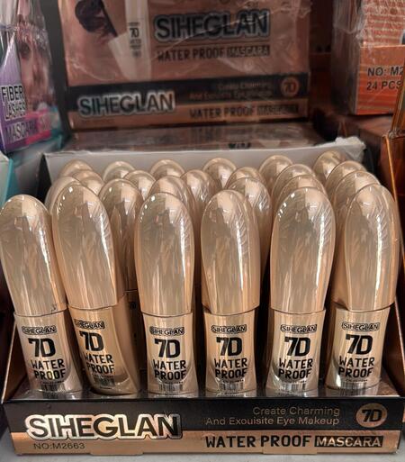 SIHEGLAN MASCARA 7D WATERPROOF (Conf. da 24 pezzi)