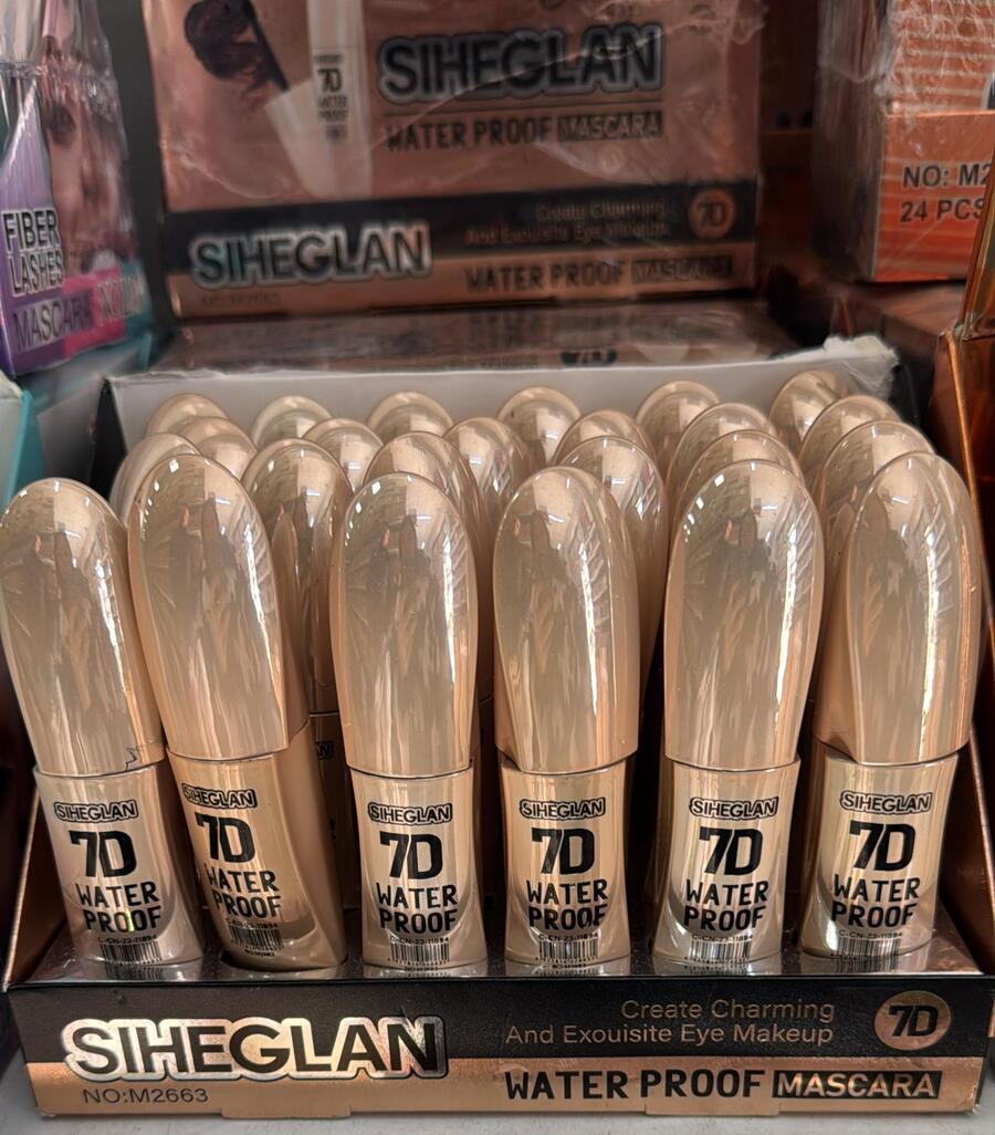 SIHEGLAN MASCARA 7D WATERPROOF (Conf. da 24 pezzi)