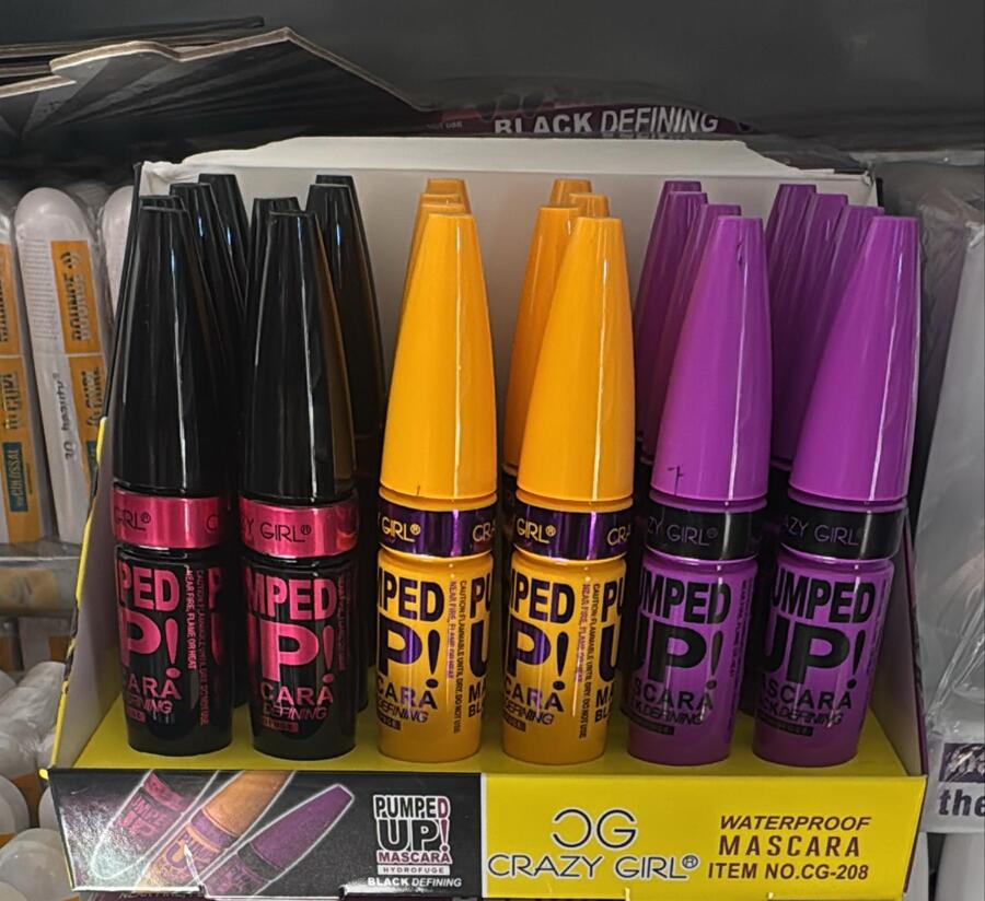 CRAZY GIRL PUMPED UP MASCARA (Conf. da 24 pezzi)