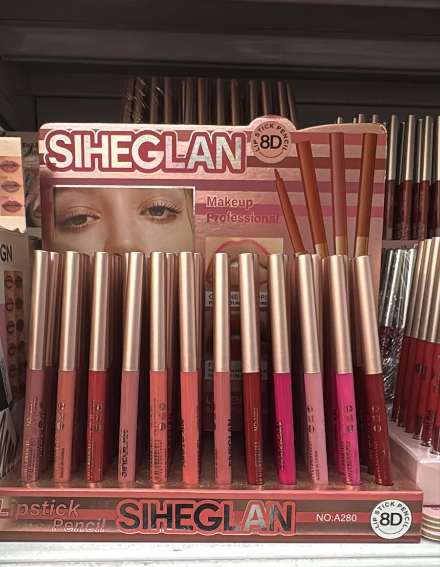 SIHEGLAN LIPSTICK PENCIL 8D (Conf. da 72 pezzi)