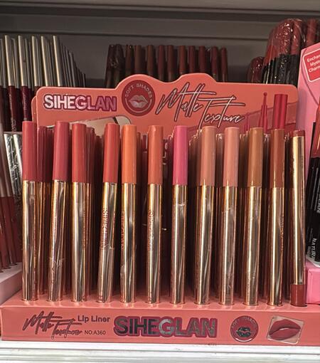 SIHEGLAN LIP LINER MATTE TEXTURE (Conf. da 72 pezzi)